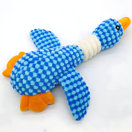 Interactive Plush Squeaky Chew Toy for Dogs & Cats