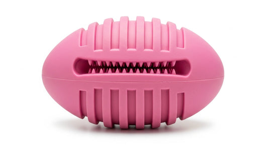 Durable Rubber Treat Dispensing Ball Toy for Dogs