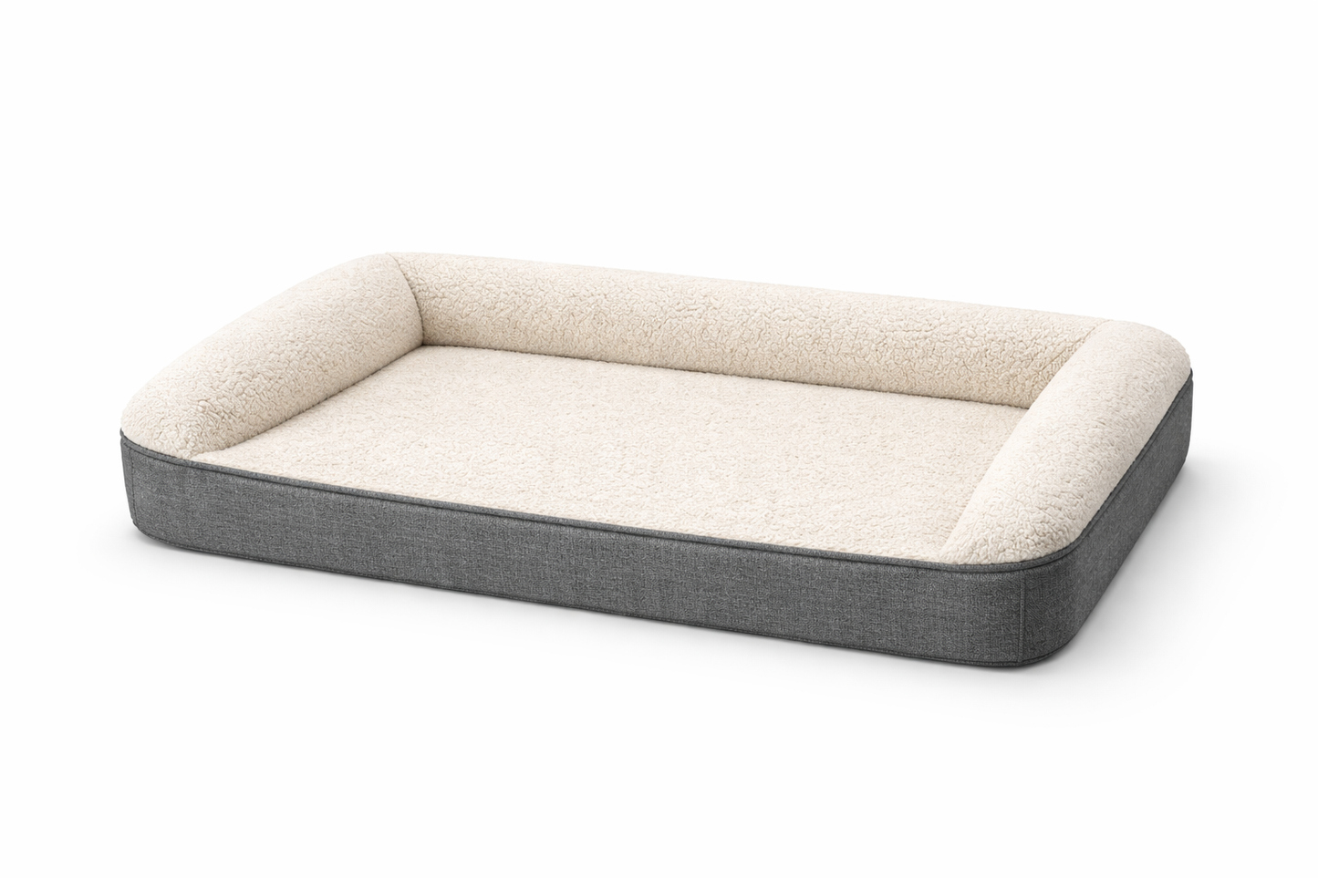Orthopaedic Memory Foam Dog Bed – Anti-Slip Base – Washable Cover – Large 90cm