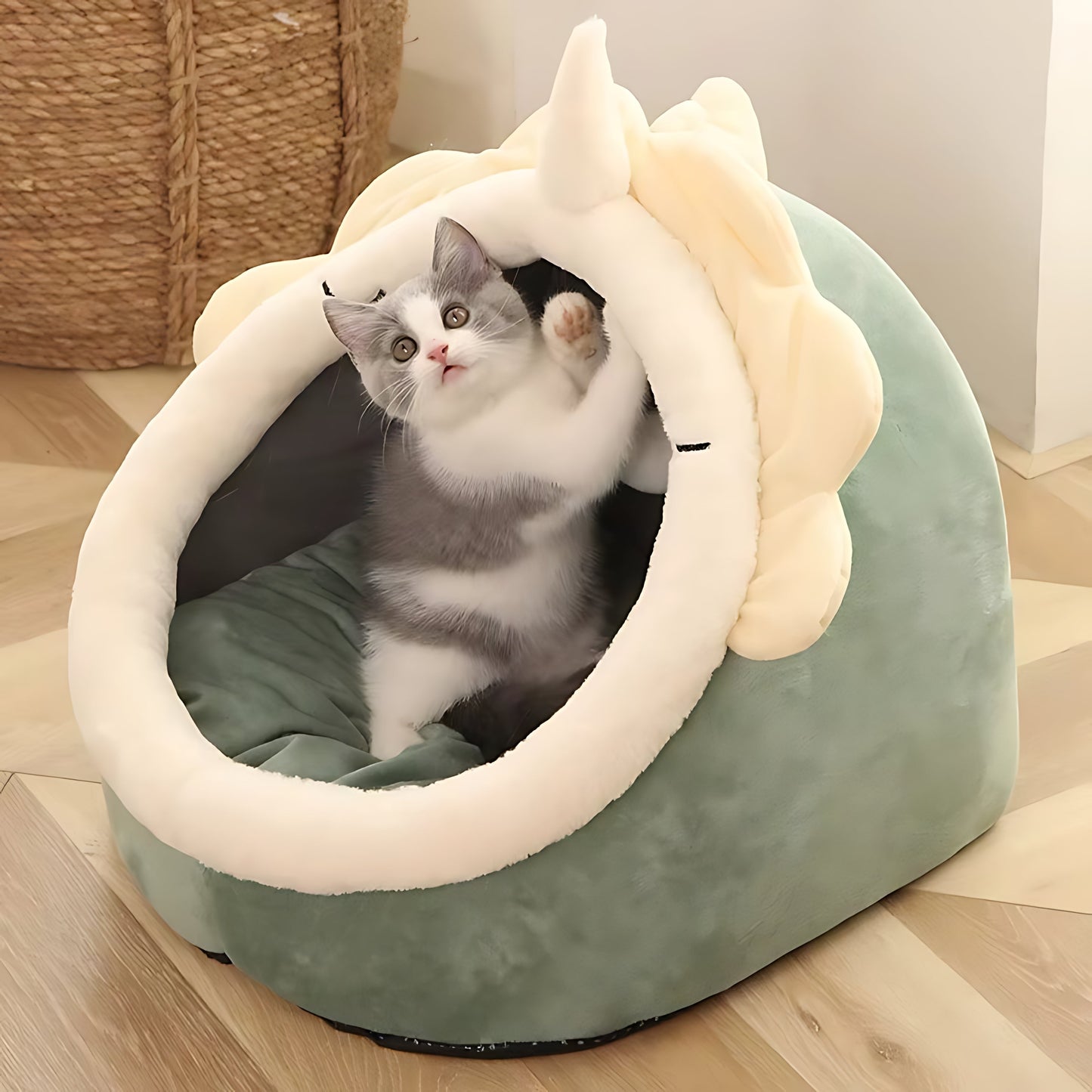 Cat Cave Bed House for Cats & Small Dogs