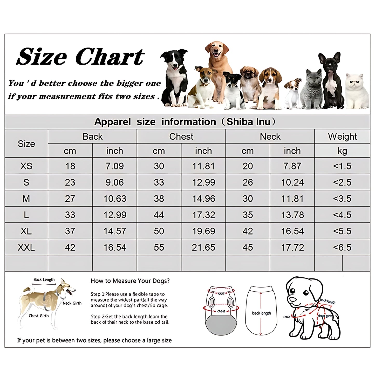 Winter Dog Hoodie Coat for Puppies & Small Dogs