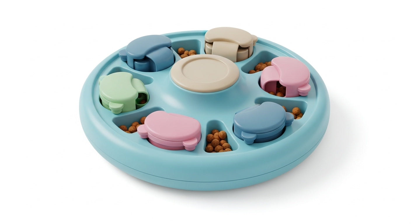 Interactive Dog Food Puzzle Bowl for Dogs