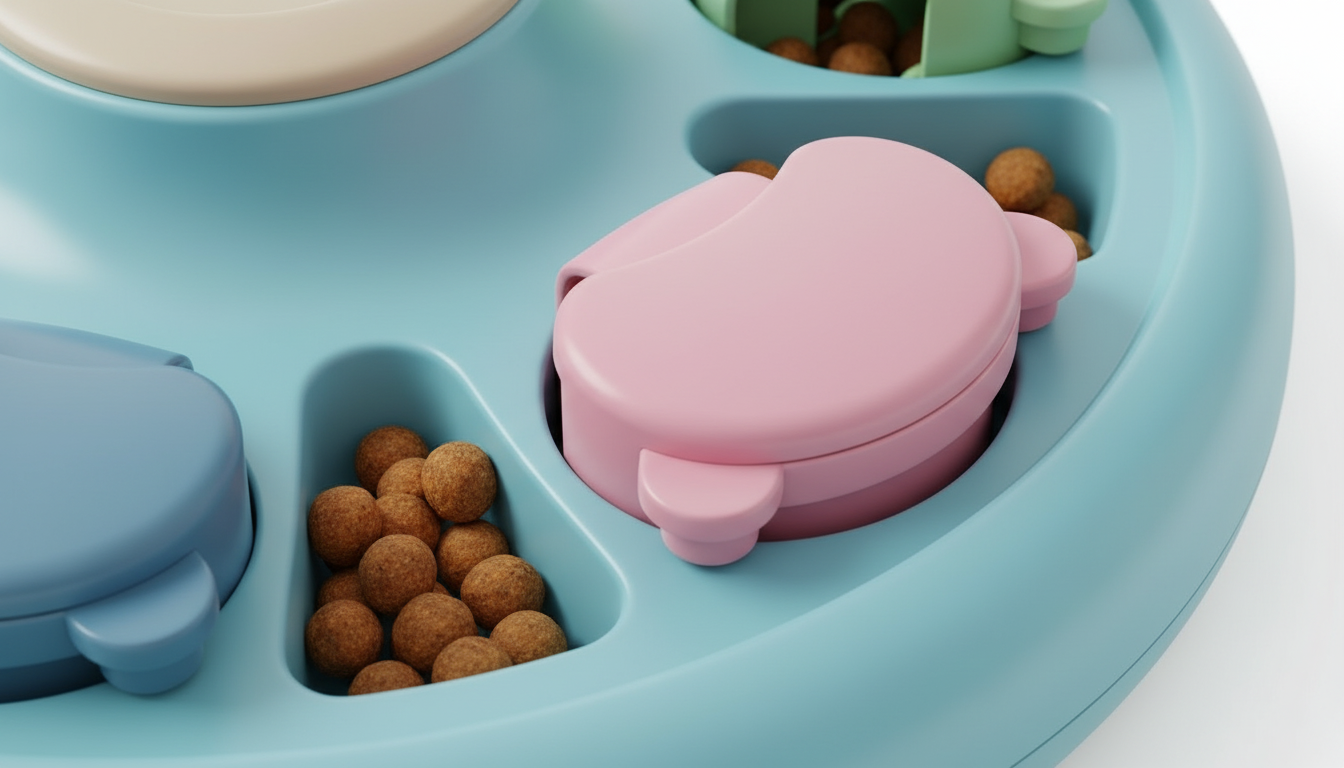 Interactive Dog Food Puzzle Bowl for Dogs