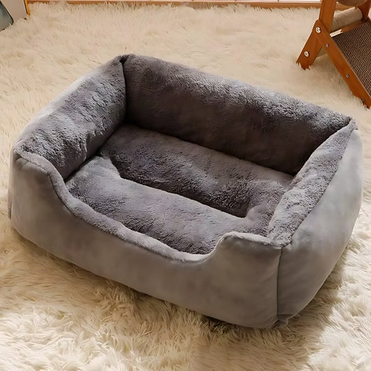 Plush Pet Sofa Bed for Cats & Small Dogs