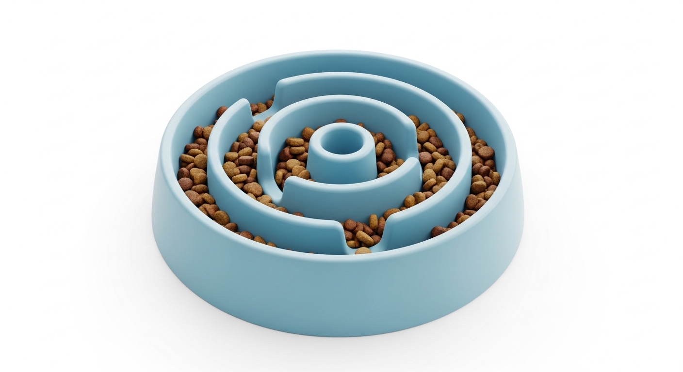 Slow Feeder Dog Puzzle Bowl – Interactive Feeding Toy for Dogs - Image 2