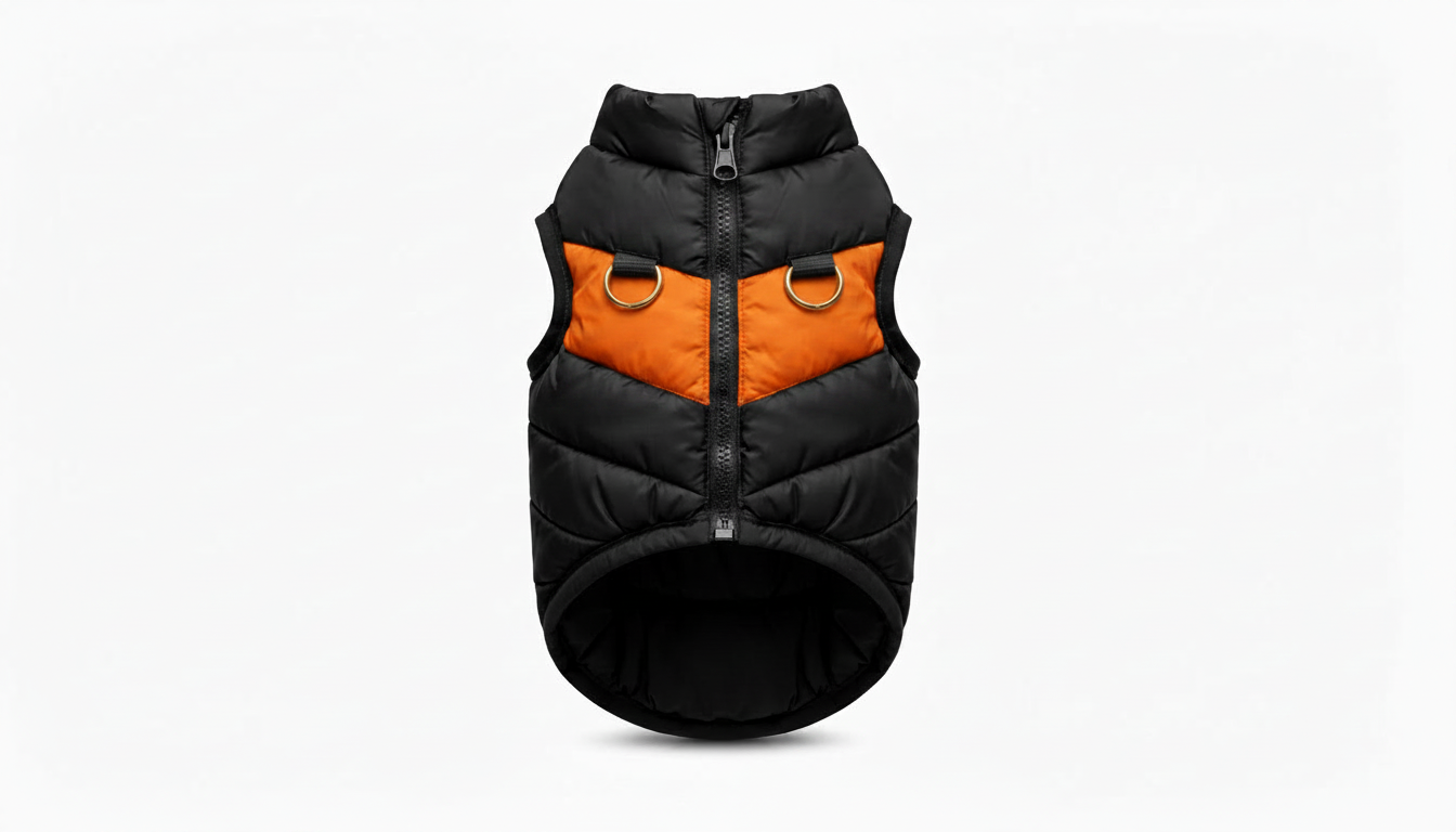Premium Waterproof Dog Jacket – Warm Padded Winter Coat with Zipper - Image 4